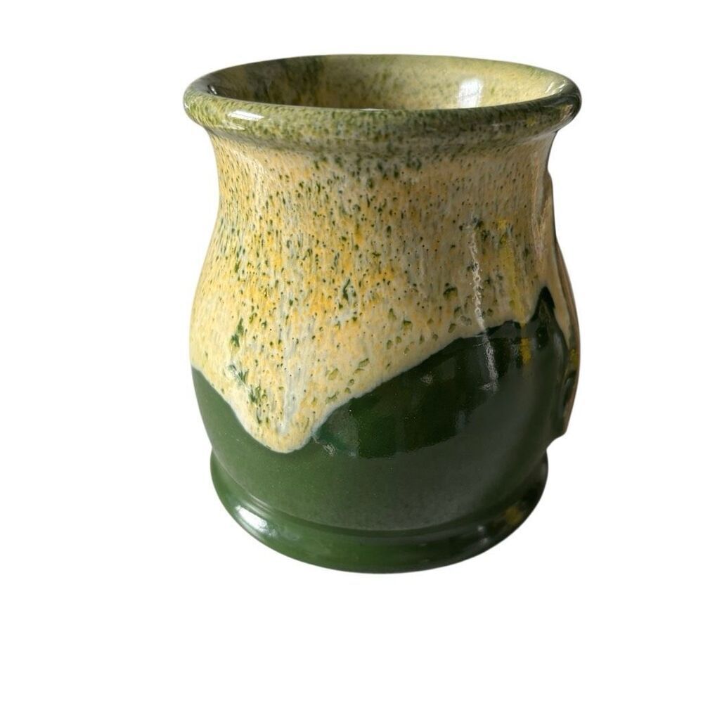 Deneen Pottery Mug Another Broken Egg Cafe Charleston SC Hand Thrown Green 2015 - Picture 5 of 8